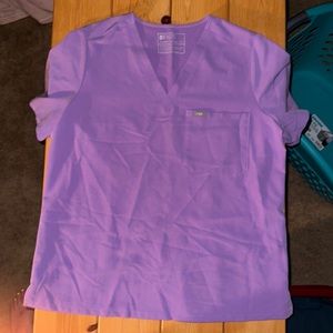 Figs 3 Pocket Casma Scrub Top